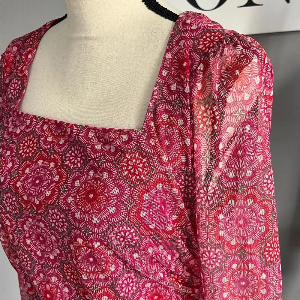 BCBGeneration Pink Long Sleeve Dress - Picture 3 of 9